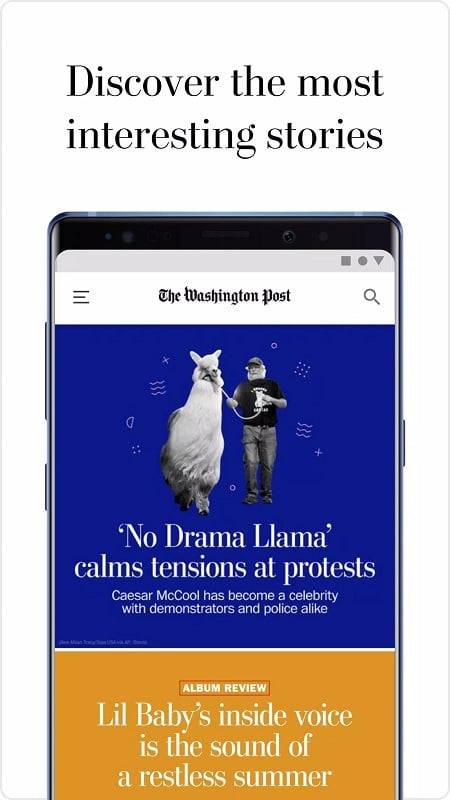 Washington Post スクリーンショット 2