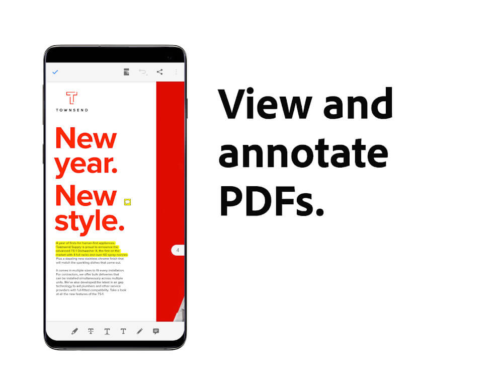 Adobe Acrobat Reader: Edit PDF Screenshot 3