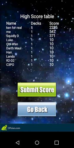 21 Solitaire Game Скриншот 1