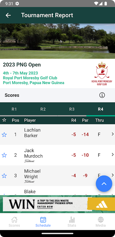 PGA Tour of Australasia Скриншот 3