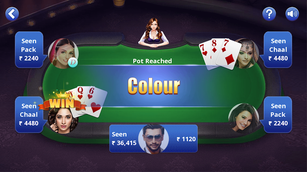Teen Patti Offline 스크린샷 3