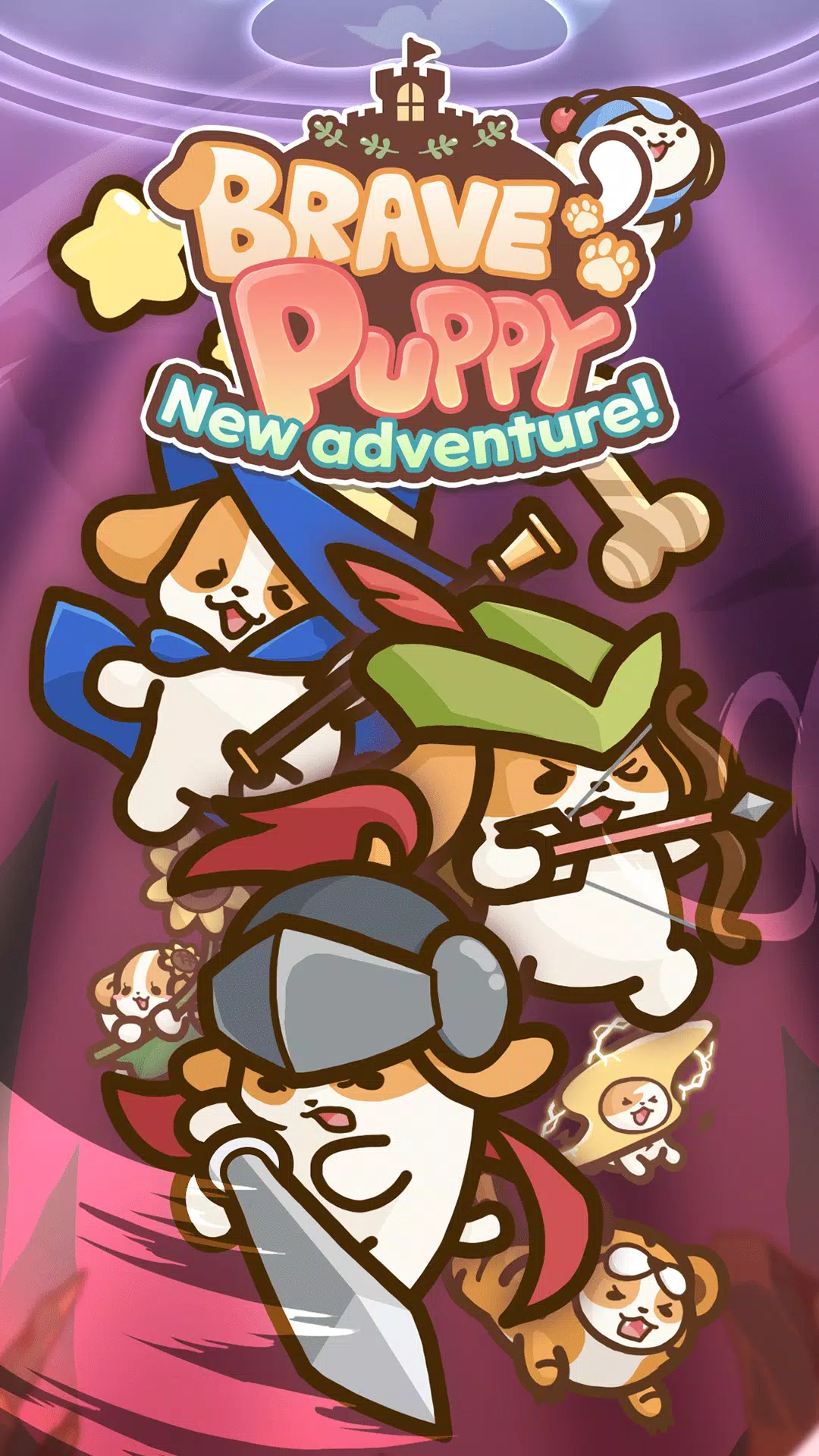 Bravepuppy Idle Adventure 스크린샷 0