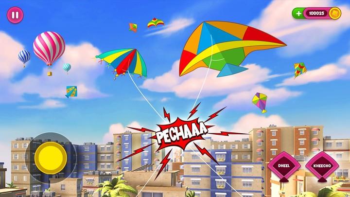 Pipa Combate Kite Flying 3D應用截圖第0張