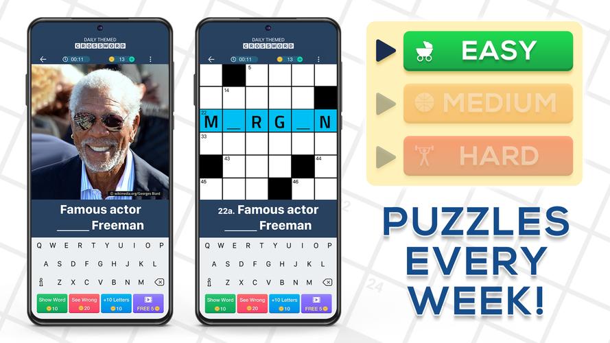 Daily Themed Crossword Puzzles Captura de pantalla 2