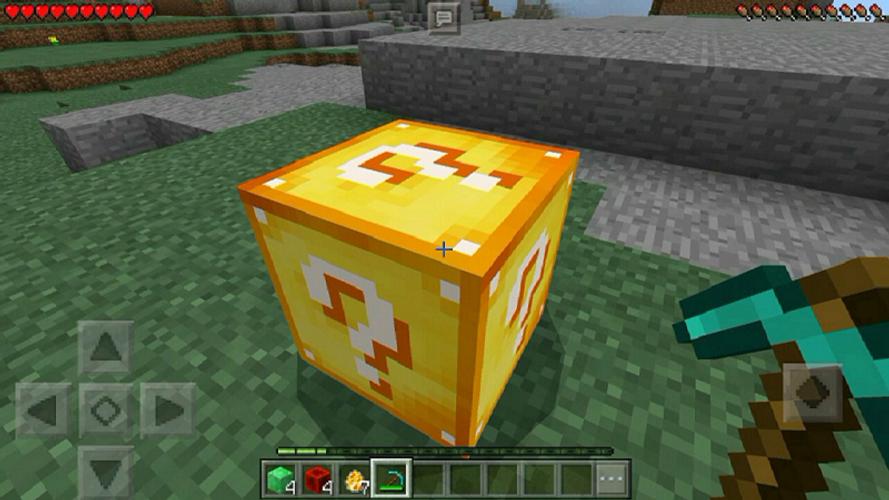 Lucky block mod for mcpe 스크린샷 1