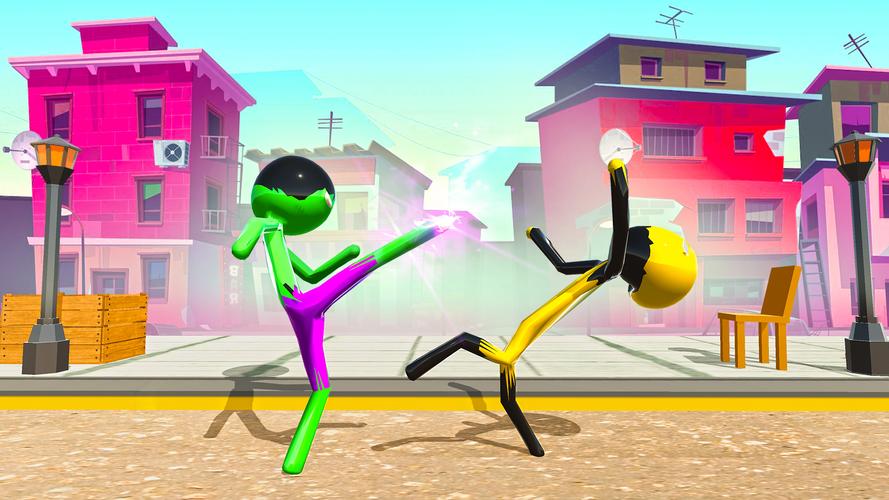 Stickman Ninja Fight: Ropehero應用截圖第0張