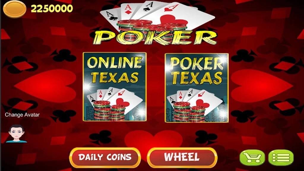 Texas Hold’em + Slot Machines 2 in 1 Capture d'écran 2