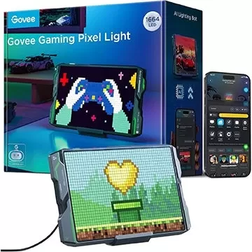 Govee revela a luz de pixels elegante para configurações de jogos RGB