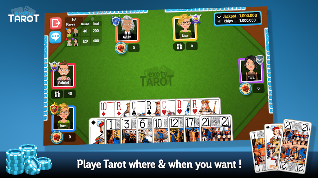 Multiplayer Tarot Game应用截图第0张