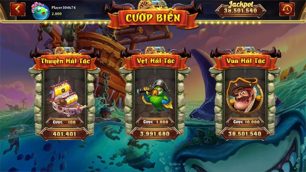 Bắn Cá Rồng - Bắn Cá Slot スクリーンショット 2