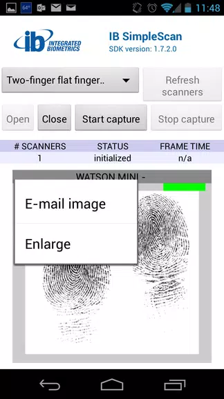 IBSimpleScan स्क्रीनशॉट 3