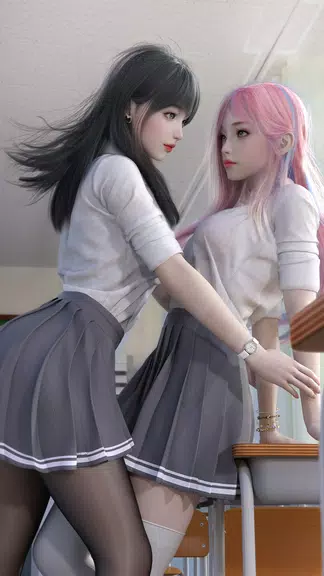 Sexy Anime Girls Wallpapers HD Captura de pantalla 1