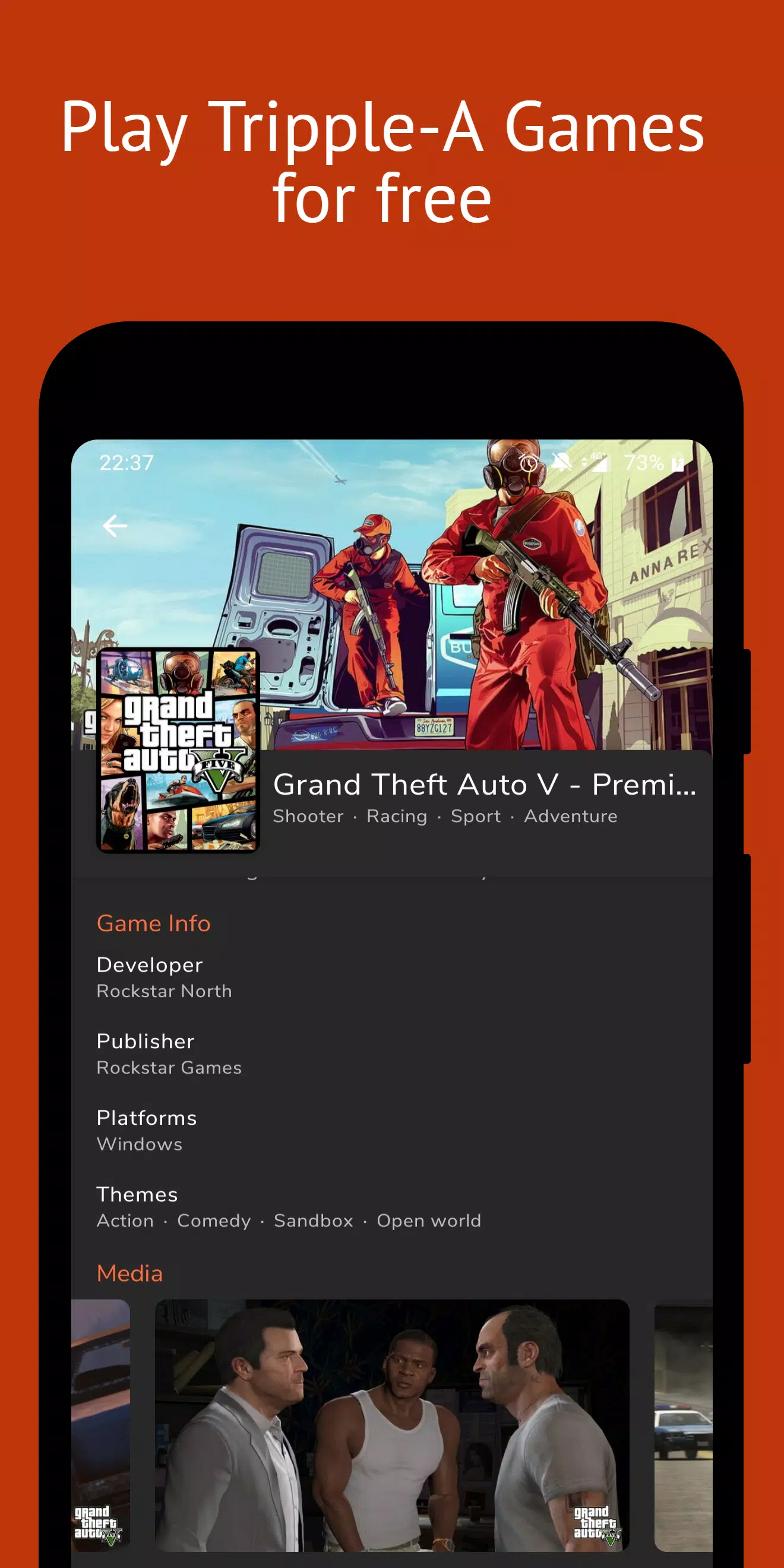 PC Games Radar for Epic Games,应用截图第1张