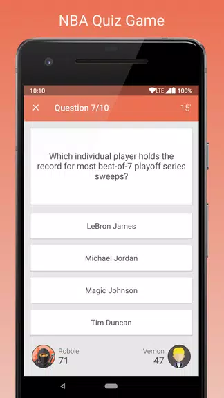 Fan Quiz for NBA Captura de pantalla 0