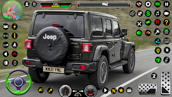 Jeep Driving Simulator offRoad स्क्रीनशॉट 3