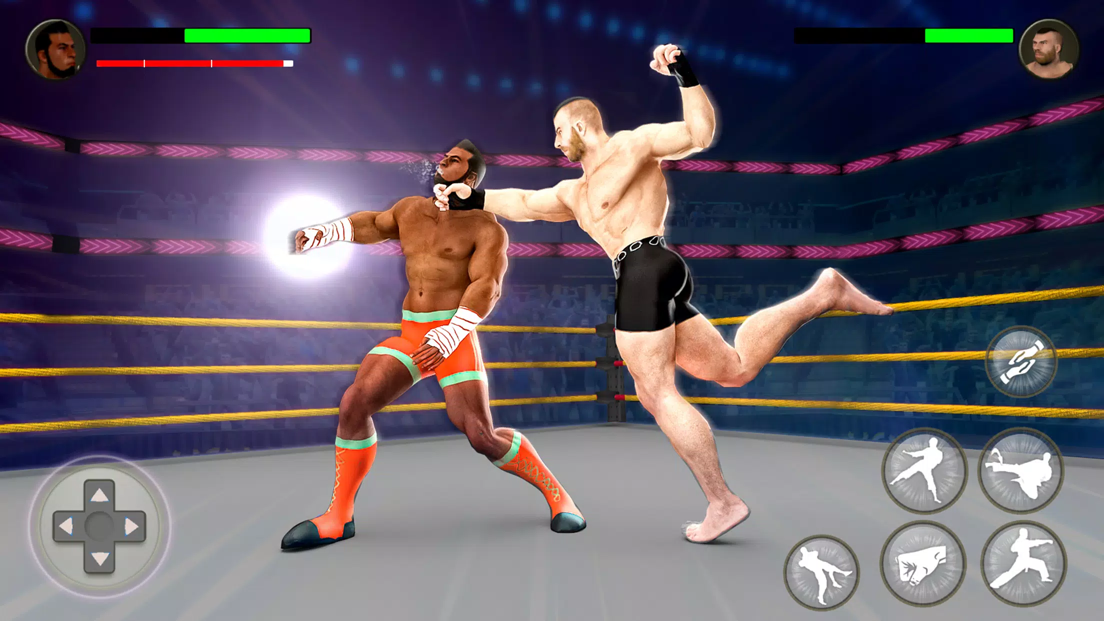 PRO Wrestling Fighting Game Capture d'écran 1