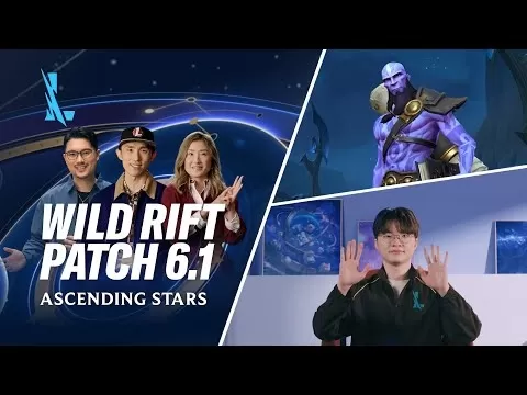 Lol: parche de rift salvaje 6.1: estrellas ascendentes