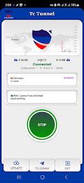 Tc Tunnel VPN Capture d'écran 1