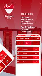 Singapore VPN Get Singapore IP Captura de tela 1