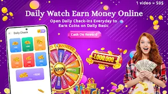 Super Earn: Watch & Make Money Captura de tela 2