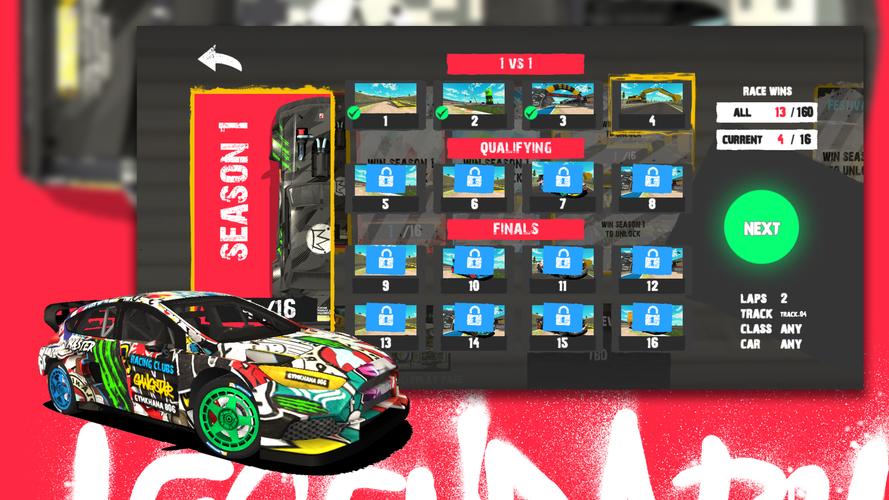 Rallycross Track Racing Captura de pantalla 1