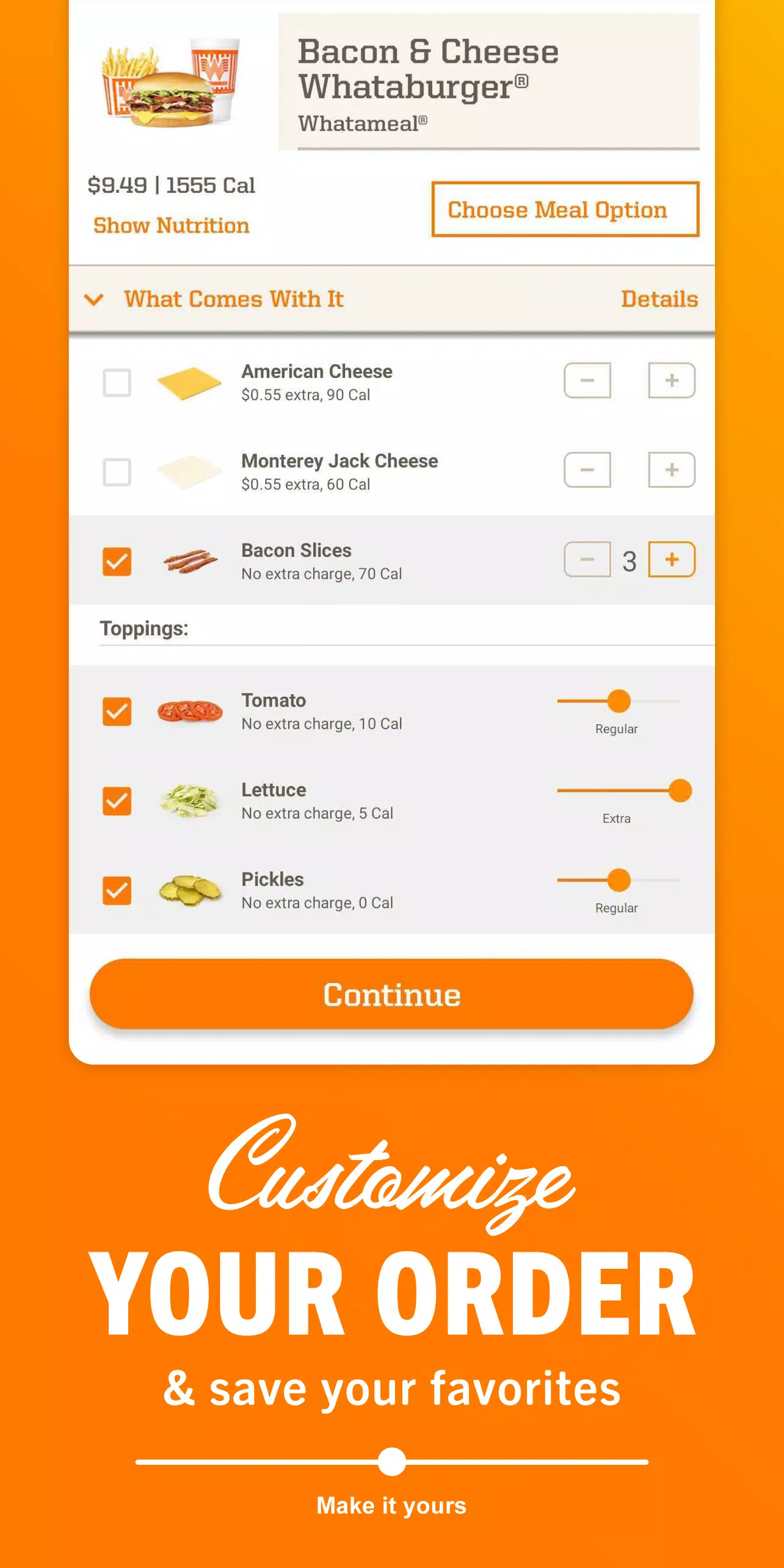 Whataburger应用截图第3张