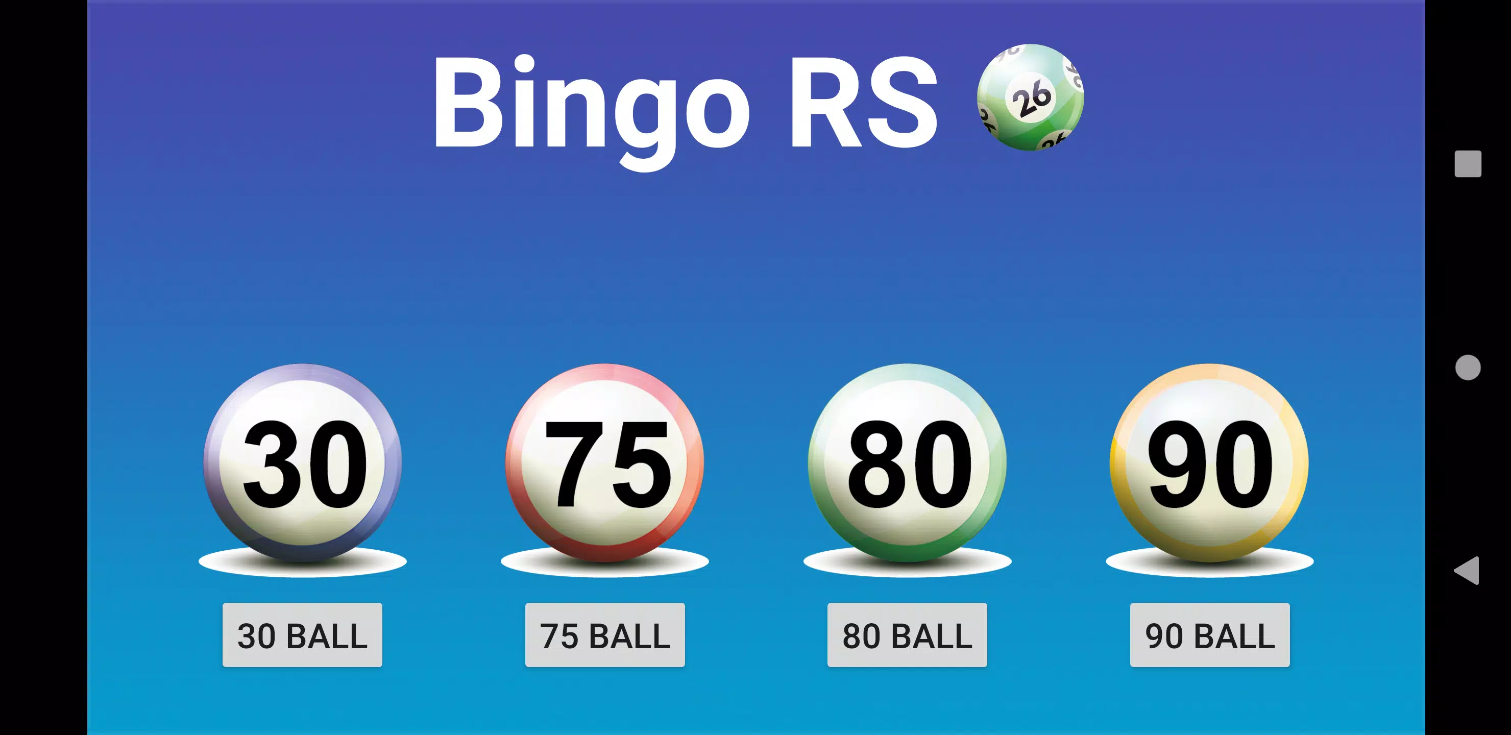Bingo RS Screenshot 0