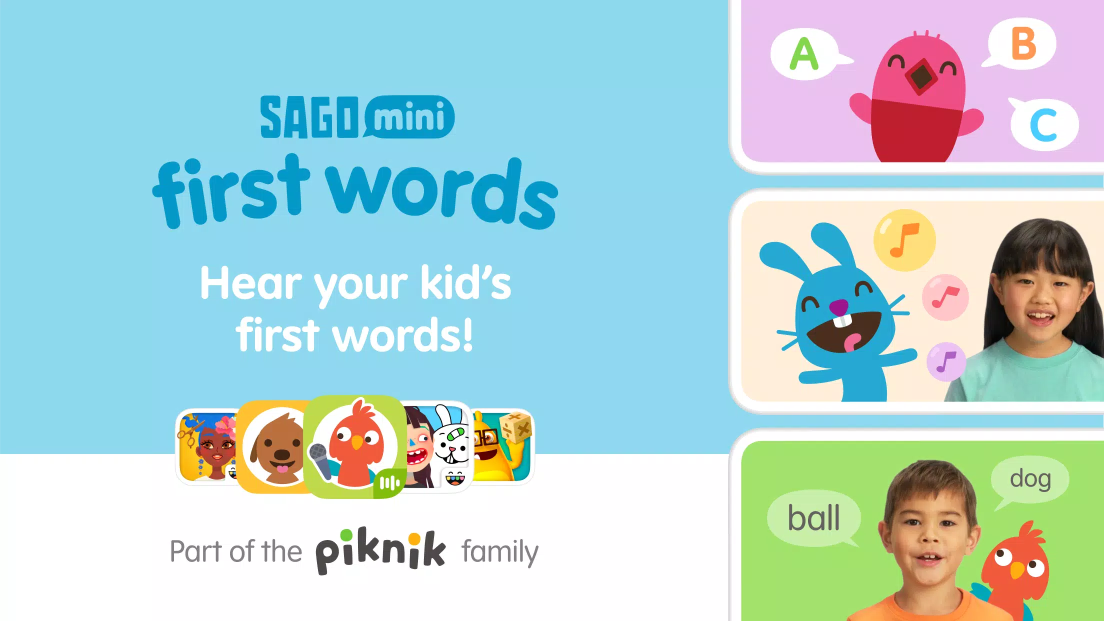 Sago Mini First Words: Kids 1+應用截圖第0張