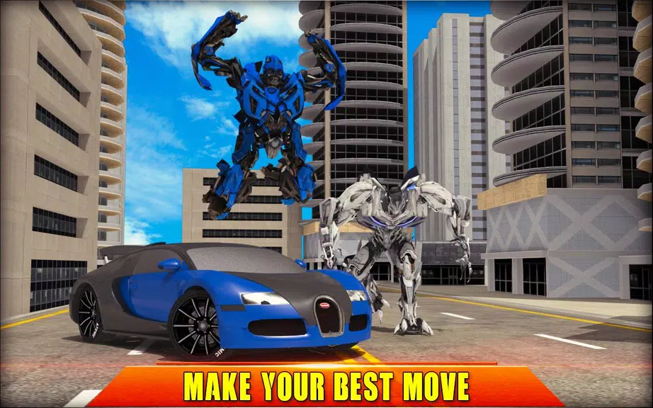 Car Robot Horse Games Captura de tela 1