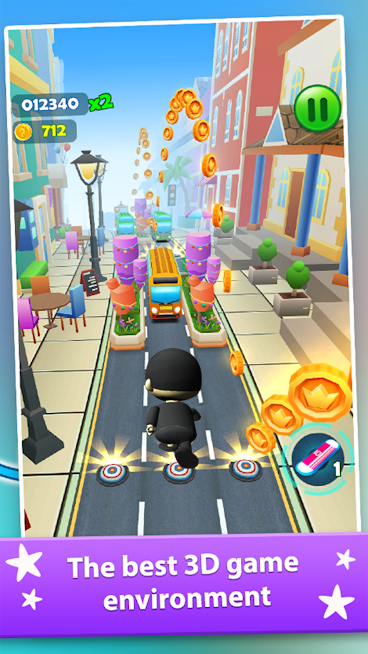 Subway Ryan Rush Runner 3D Screenshot 2