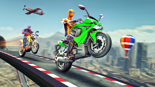 Super Hero Bike: Racing Game应用截图第1张