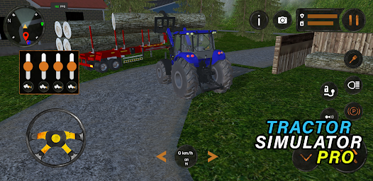 Farm Simulator: Wood Transport Скриншот 0