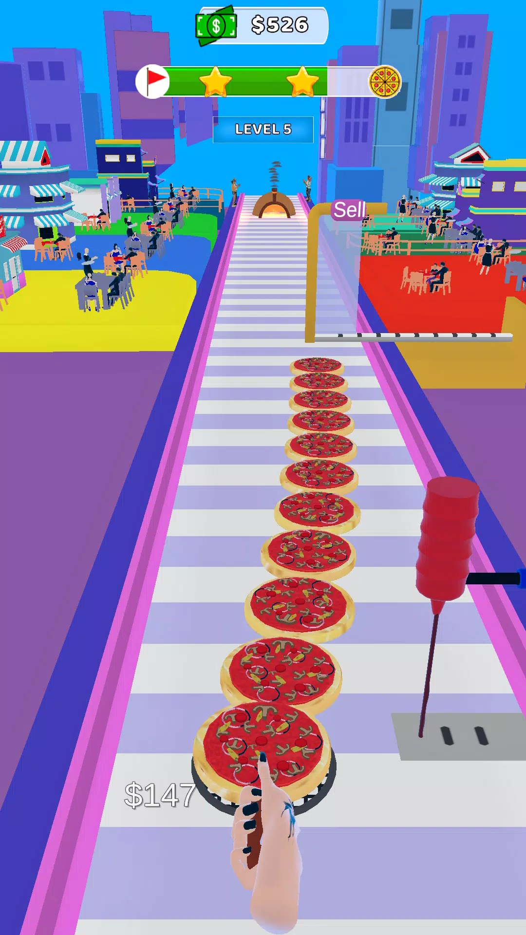 Pizza Stack : Pizza Cooking 3D スクリーンショット 0