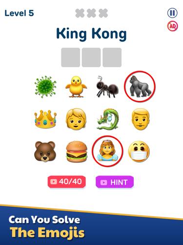 Emoji Quiz स्क्रीनशॉट 3
