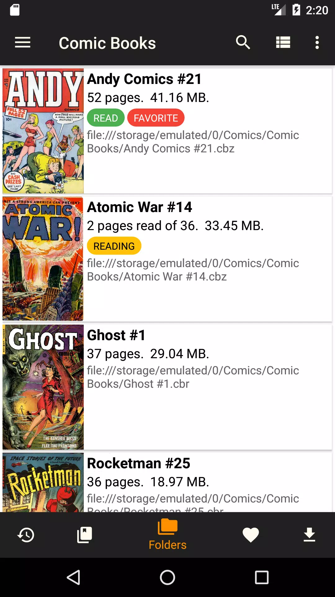 CDisplayEx Comic Reader Lite應用截圖第0張