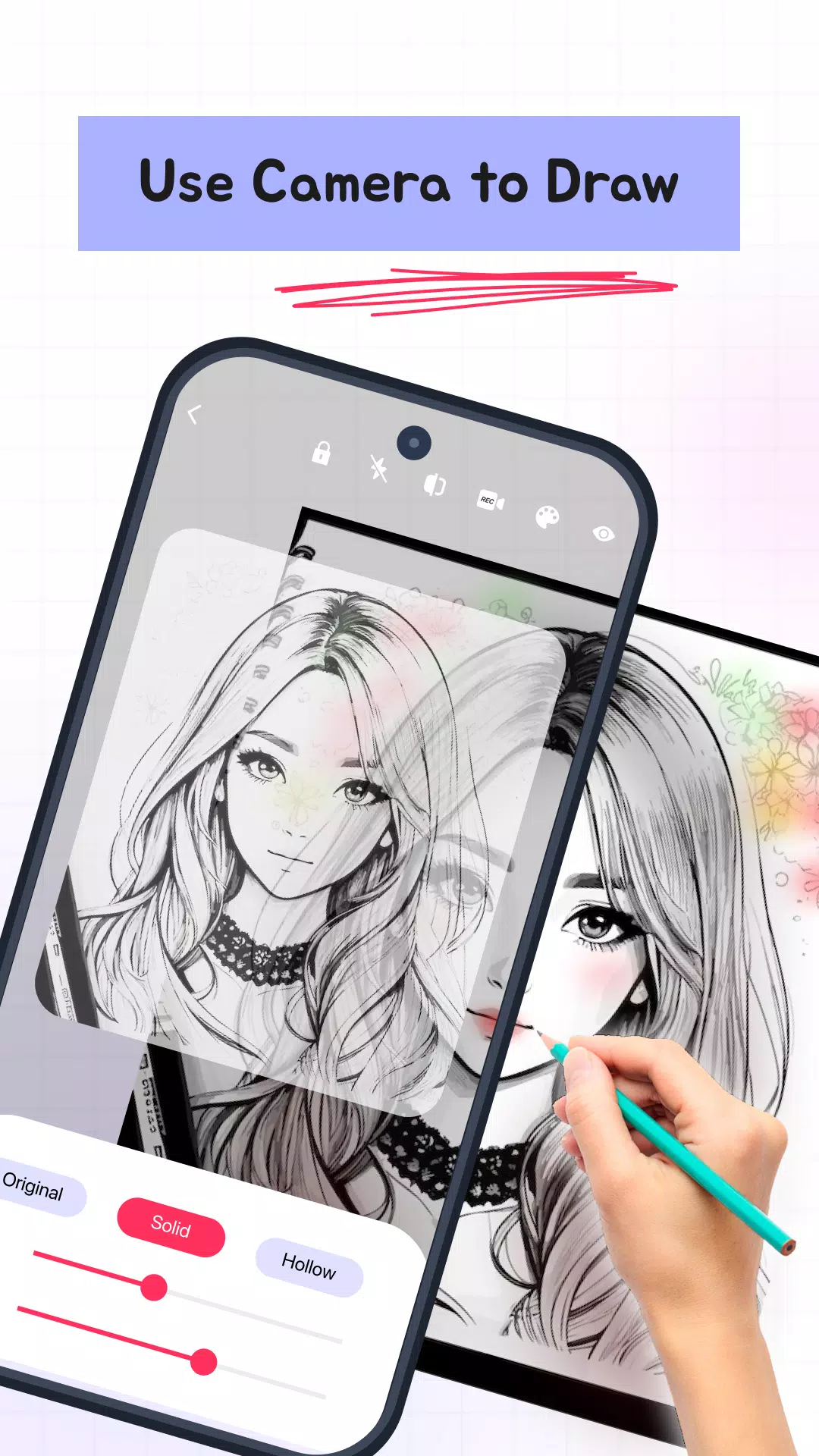 AR Drawing: Anime Sketch Captura de tela 0