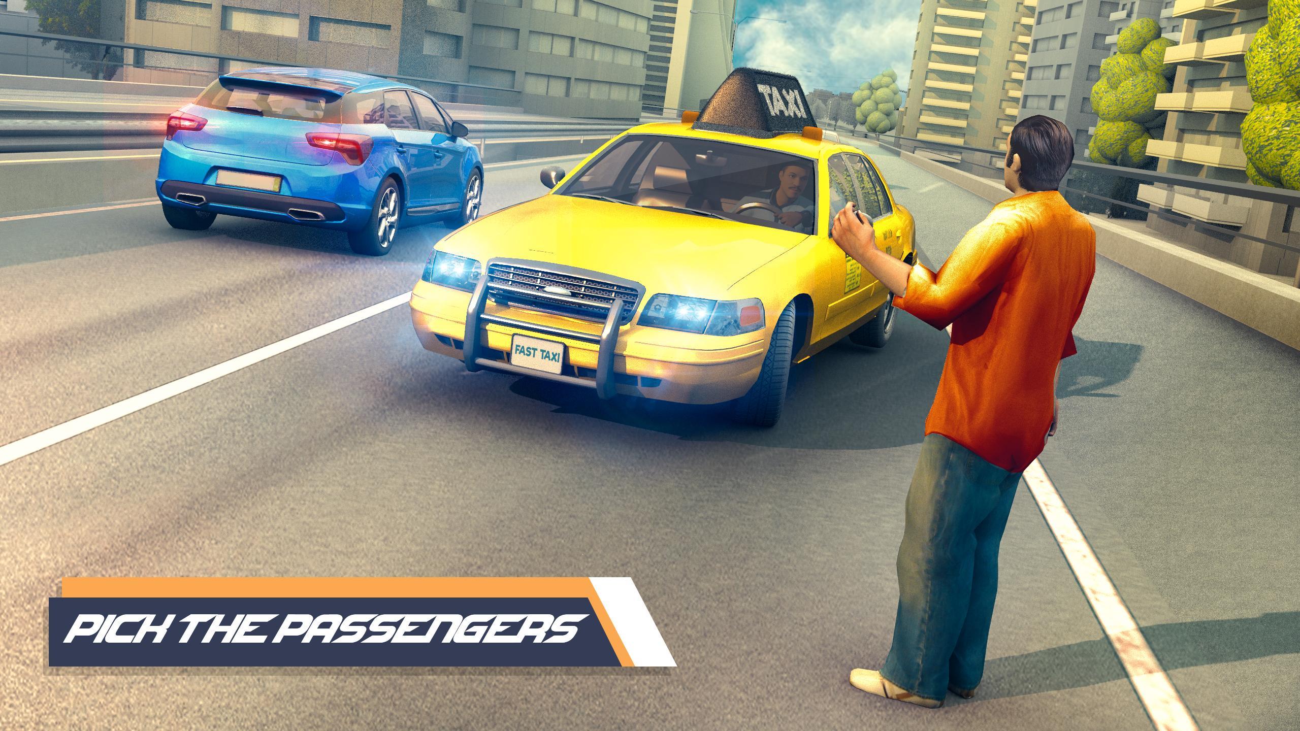 US City Taxi Games - Car Games Captura de tela 0