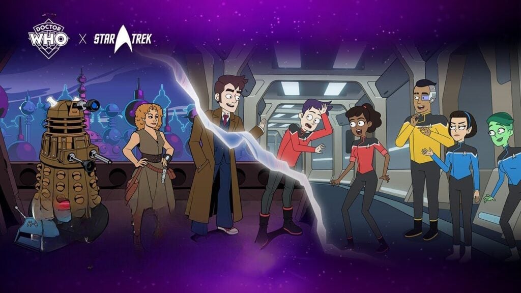 Le tout premier crossover Star Trek Lower Decks x Doctor Who : Lost In Time démarre bientôt !