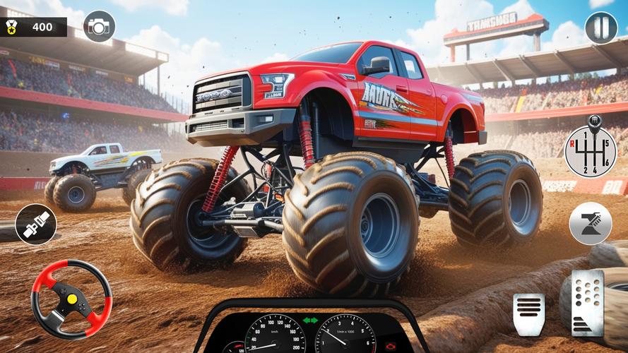 Monster Truck Racing Game 3D Скриншот 1