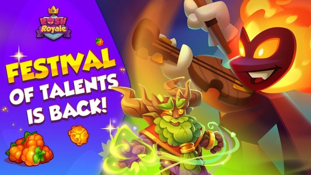 Das Festival der Talente ist zurück in Rush Royale mit Quests und Einheiten zum Thema Natur!