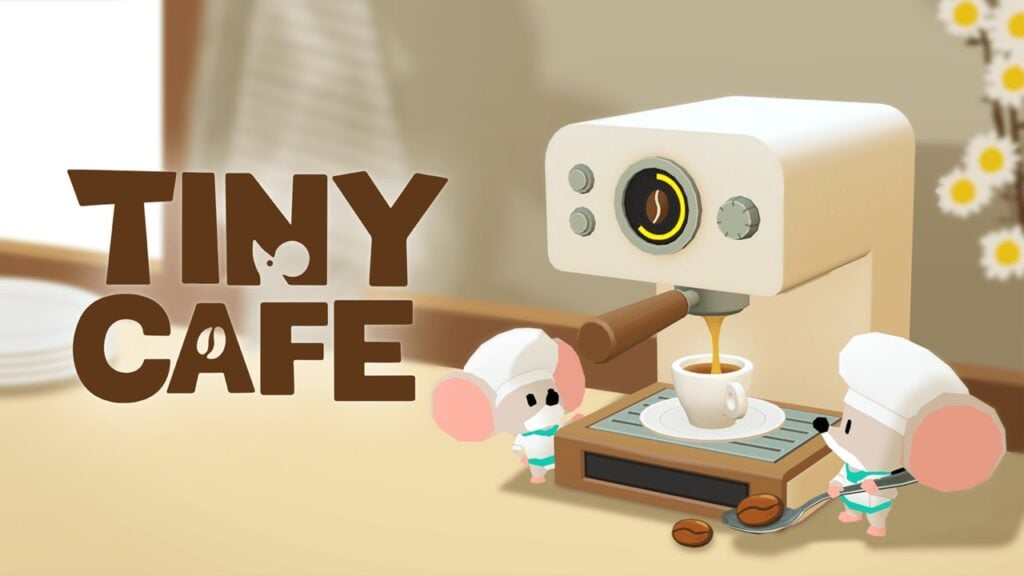 Mice Charm Cats with Cozy Coffee Ambiance