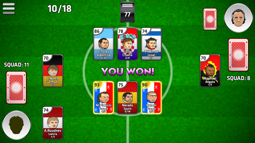 Head Soccer Cards Скриншот 3