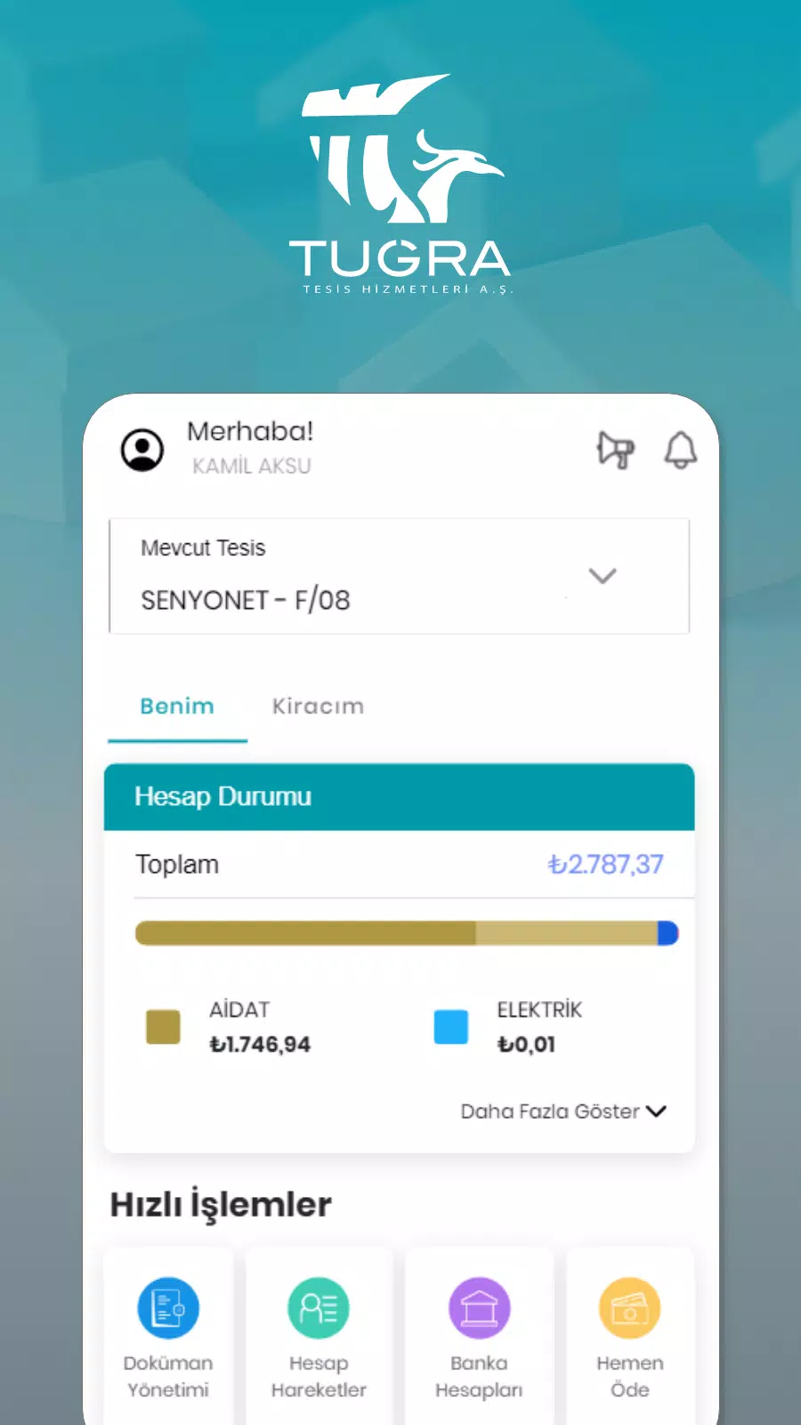 Tuğra Yönetim 스크린샷 1