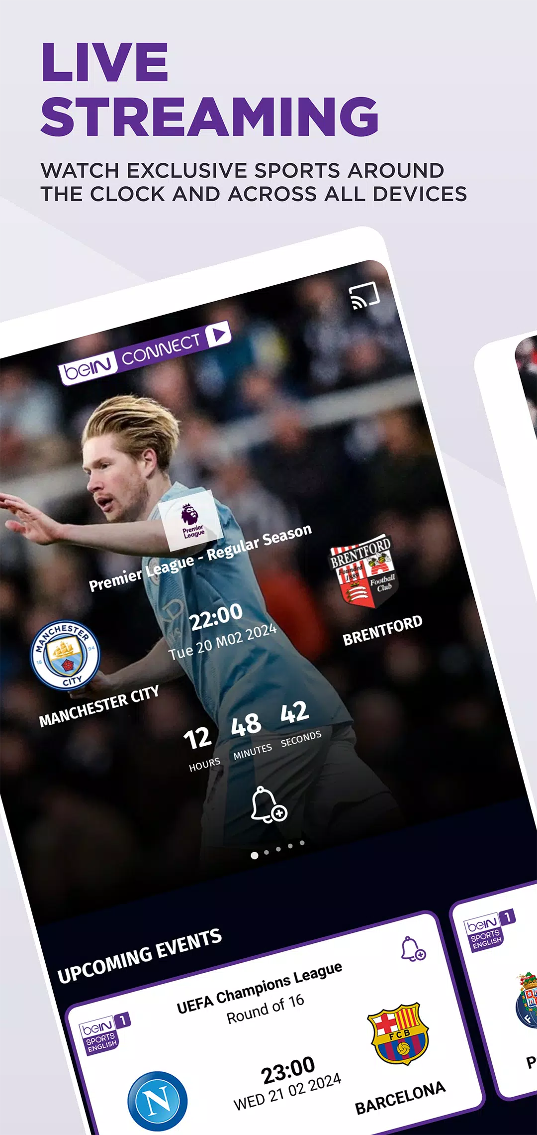 beIN CONNECT (MENA) 스크린샷 0