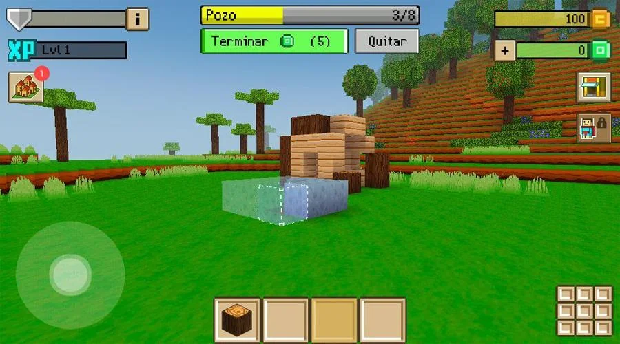 Block Craft 3D: Building and Crafting Capture d'écran 1