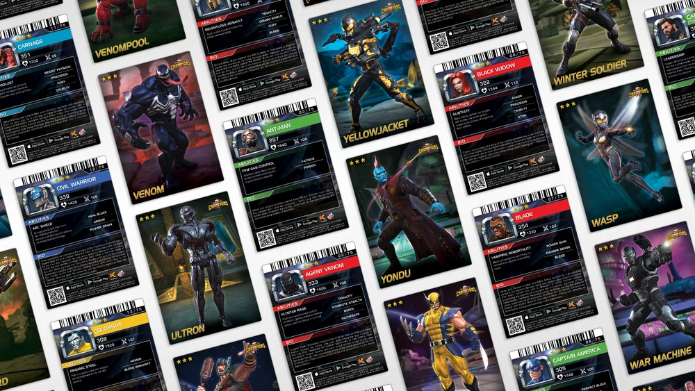 Marvel Contest of Champions Champion Cards 가이드