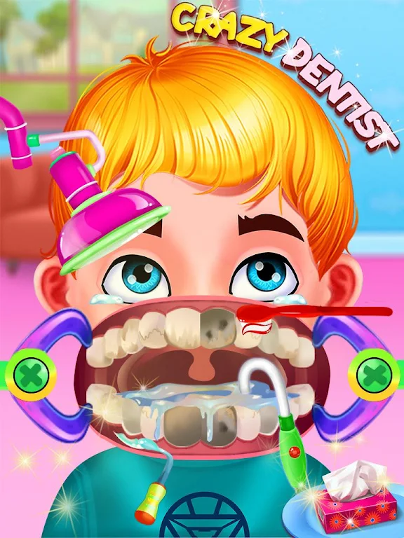 Mouth care doctor dentist game Captura de pantalla 2