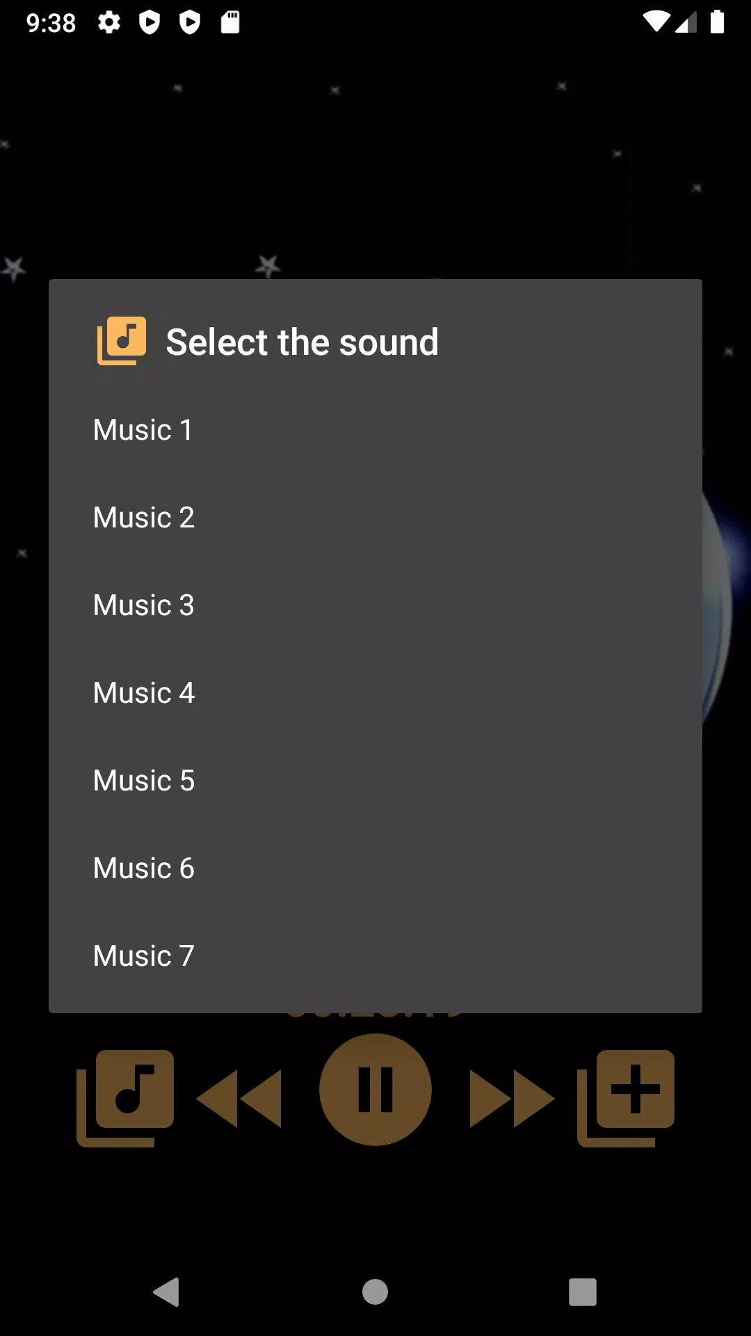 Sounds for sleep Captura de pantalla 3