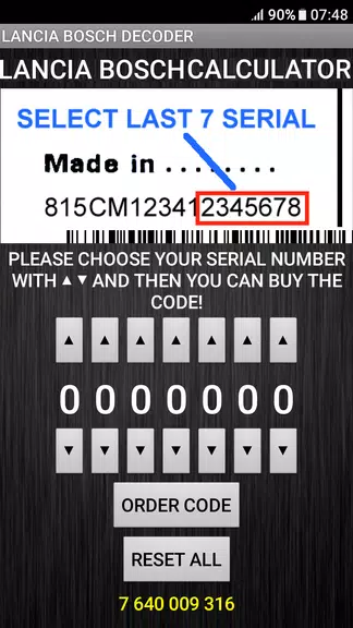 Bosch Lancia Radio Code Decode應用截圖第1張