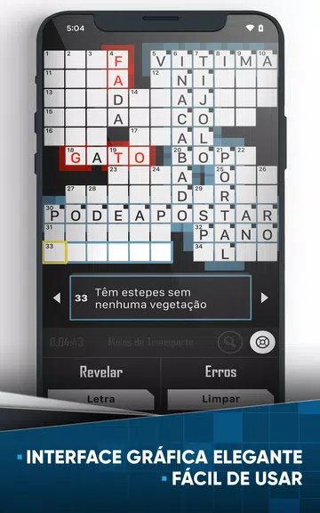 Palavras Cruzadas em Português Screenshot 3